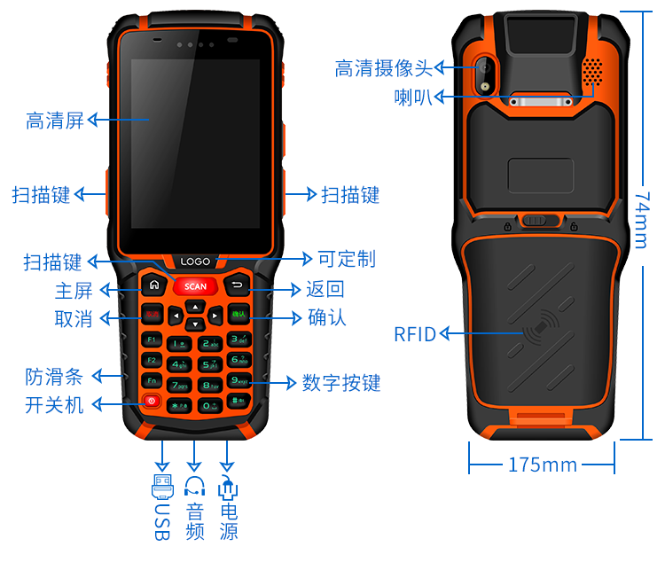 RFID安卓手持機(jī)PAD終端 RFID安卓手持機(jī)PAD終端