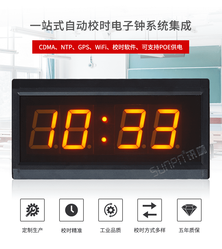NTP網絡同步電子鐘 NTP網絡同步電子鐘