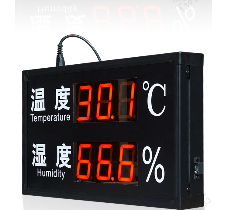 溫濕度看板產(chǎn)品實拍 溫濕度看板產(chǎn)品實拍