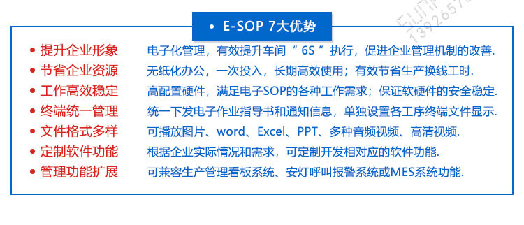sop作業指導書系統優勢介紹 sop作業指導書系統優勢介紹