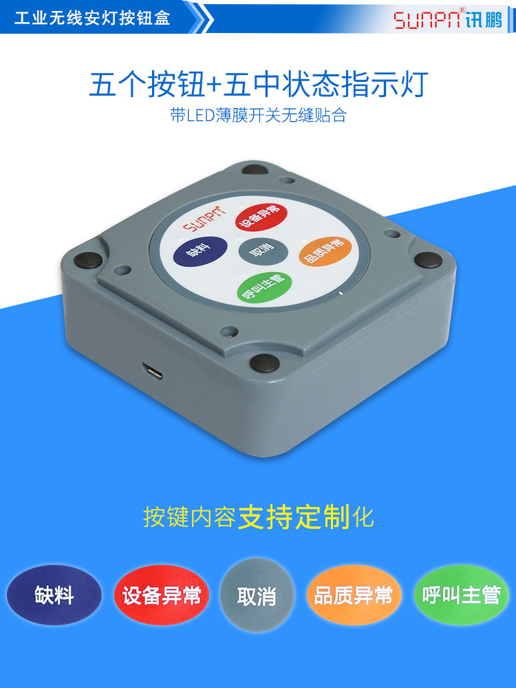 無線安燈按鈕盒產品介紹 無線安燈按鈕盒產品介紹
