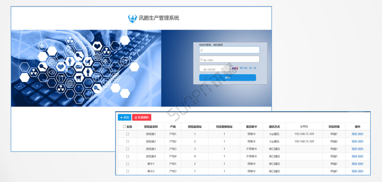 安燈系統(tǒng)網(wǎng)頁版客戶端界面 安燈系統(tǒng)網(wǎng)頁版客戶端界面