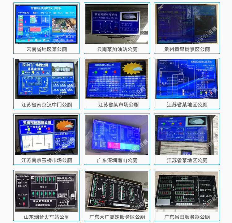 廁位監測系統現場案例 廁位監測系統現場案例