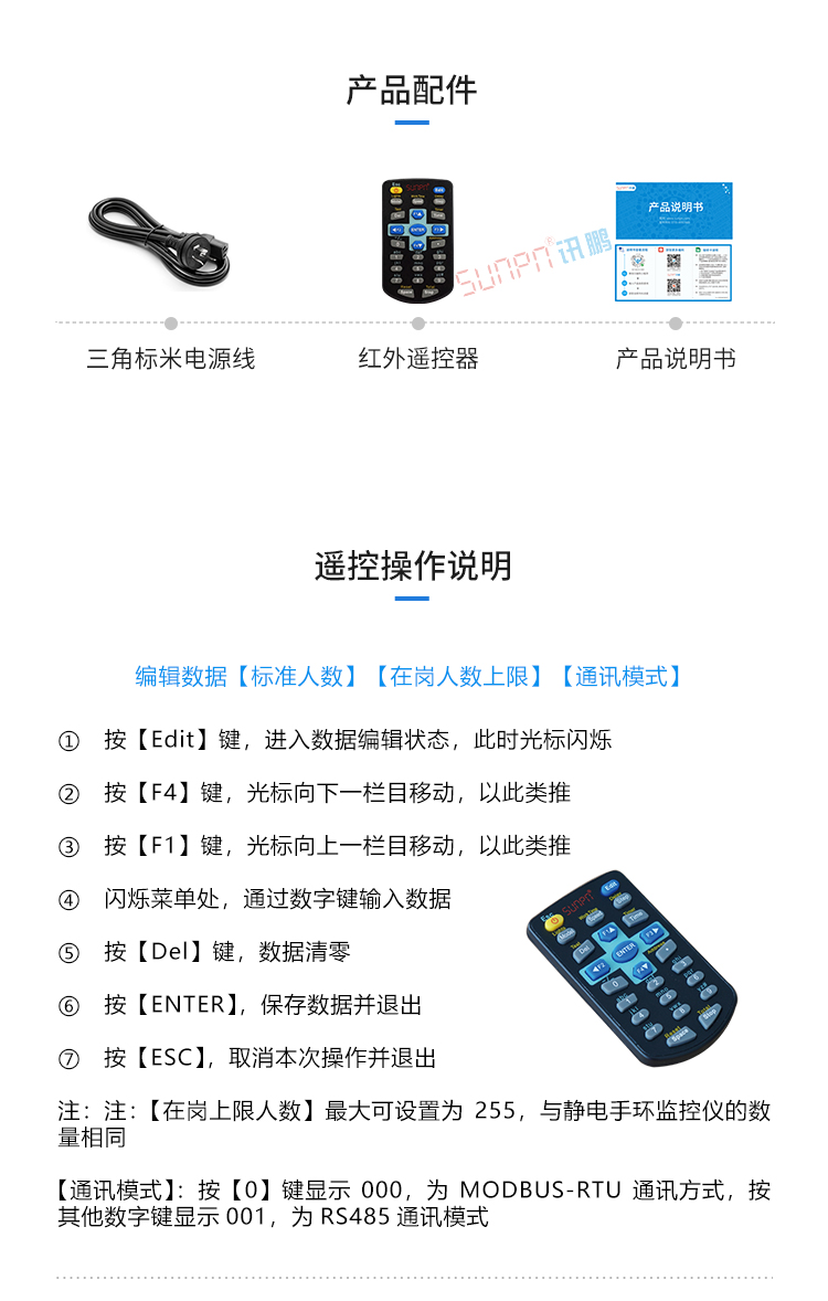 防靜電手環佩戴監控看板產品配件 防靜電手環佩戴監控看板產品配件