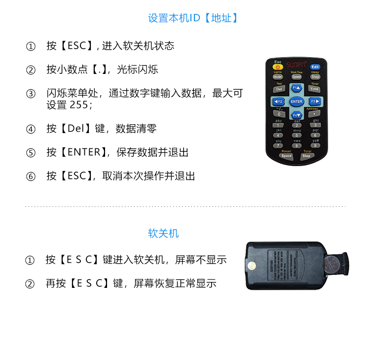 防靜電手環佩戴監控看板遙控操作說明 防靜電手環佩戴監控看板遙控操作說明