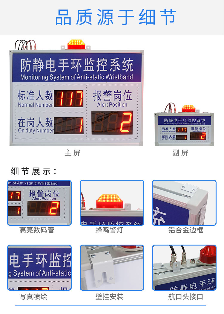 防靜電手環(huán)監(jiān)控系統(tǒng)產(chǎn)品細(xì)節(jié) 防靜電手環(huán)監(jiān)控系統(tǒng)產(chǎn)品細(xì)節(jié)