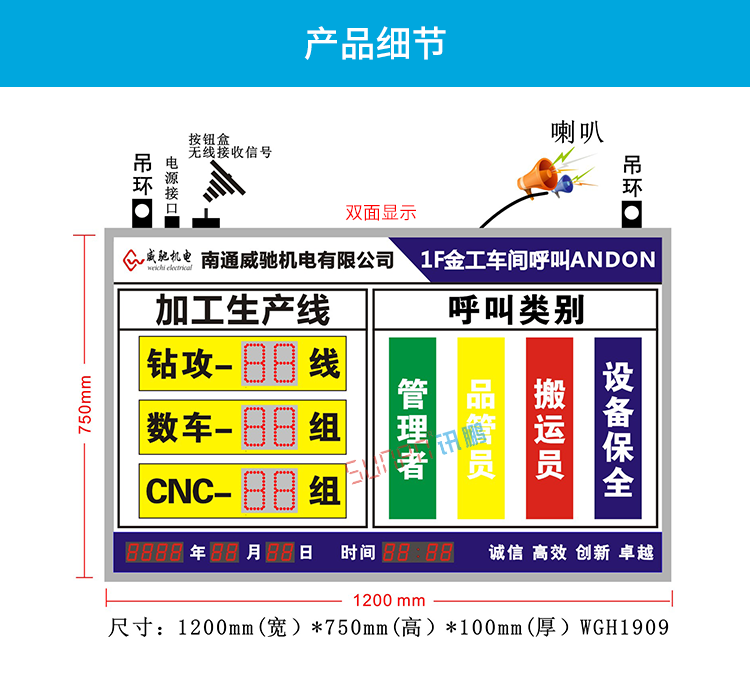 車間呼叫系統(tǒng)產(chǎn)品細節(jié) 車間呼叫系統(tǒng)產(chǎn)品細節(jié)