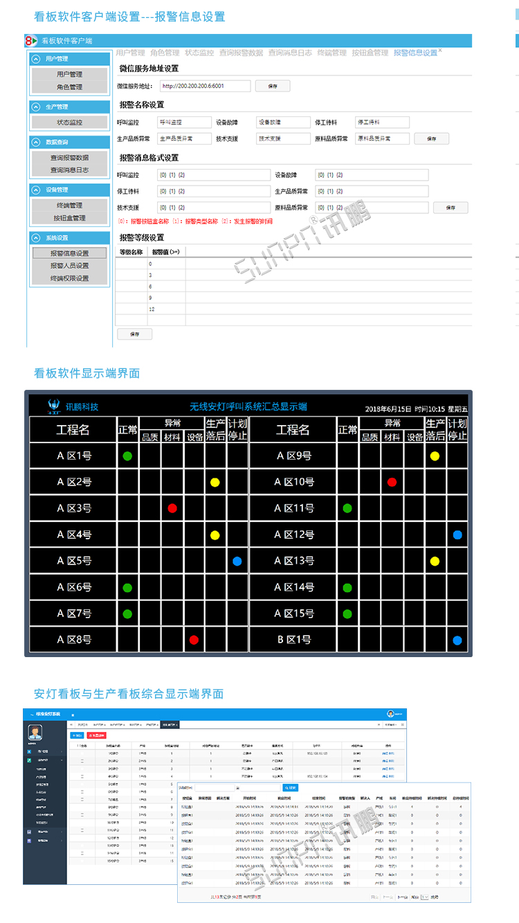 安燈系統軟件介紹 安燈系統軟件介紹