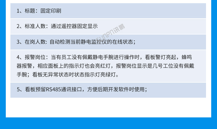 ESD在線監控看板功能介紹 ESD在線監控看板功能介紹