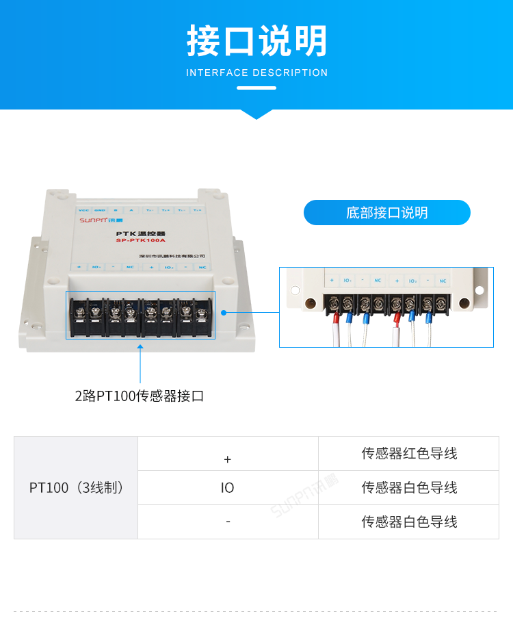 工業(yè)溫控器接口說明 工業(yè)溫控器接口說明