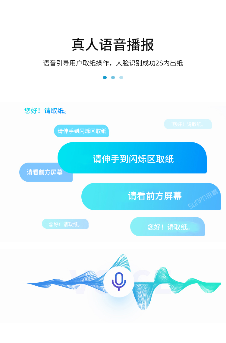 人臉識別廁紙機-真人語音播報 人臉識別廁紙機-真人語音播報