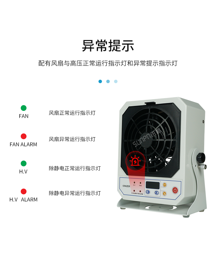 工業(yè)離子風(fēng)機-異常提示 工業(yè)離子風(fēng)機-異常提示