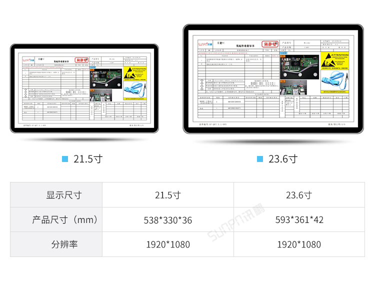 SOP電子作業指導書管理系統-產品尺寸