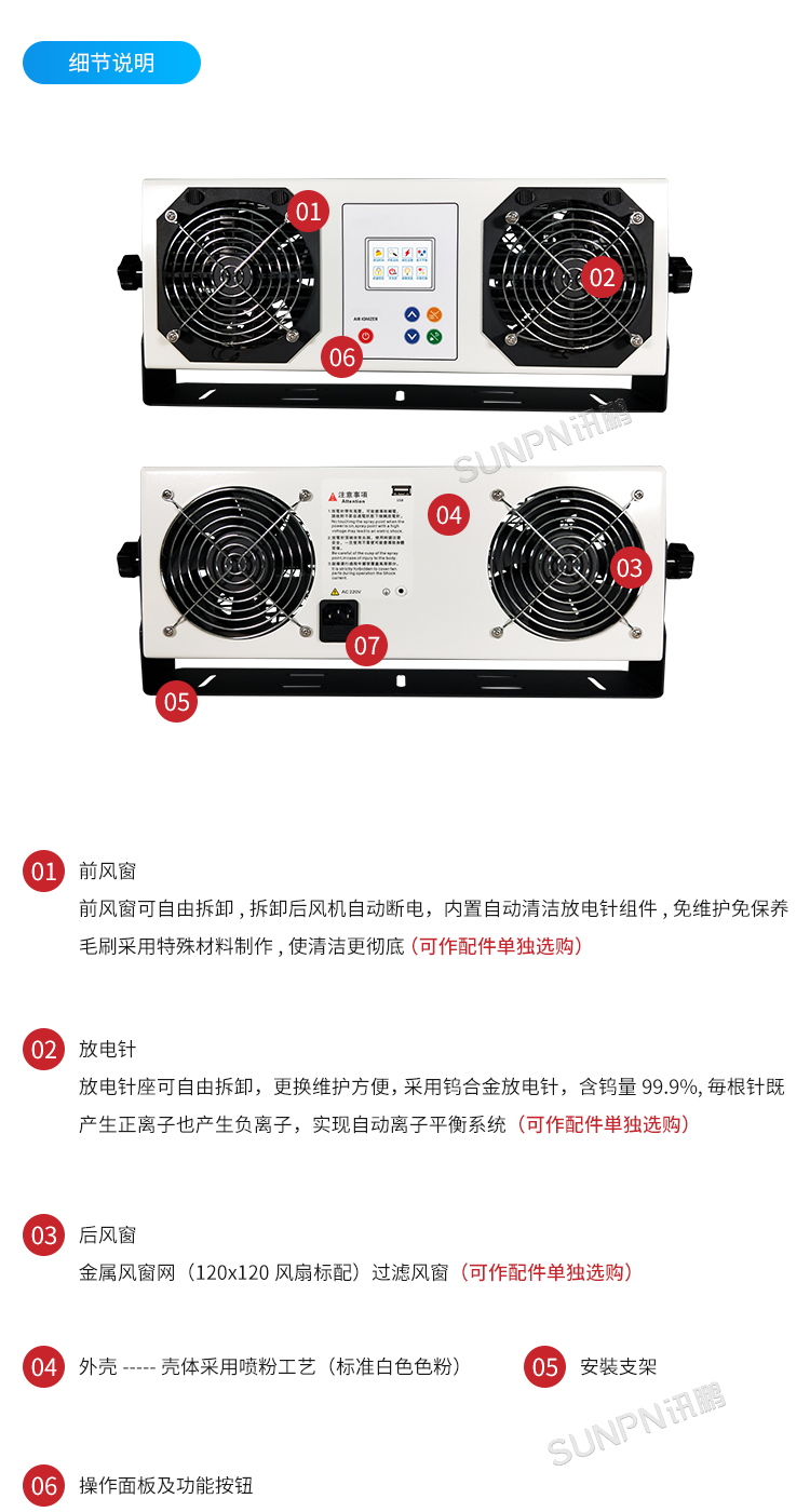 工業(yè)智能離子風(fēng)機(jī)-SP-40AR細(xì)節(jié)說(shuō)明 工業(yè)智能離子風(fēng)機(jī)-SP-40AR細(xì)節(jié)說(shuō)明