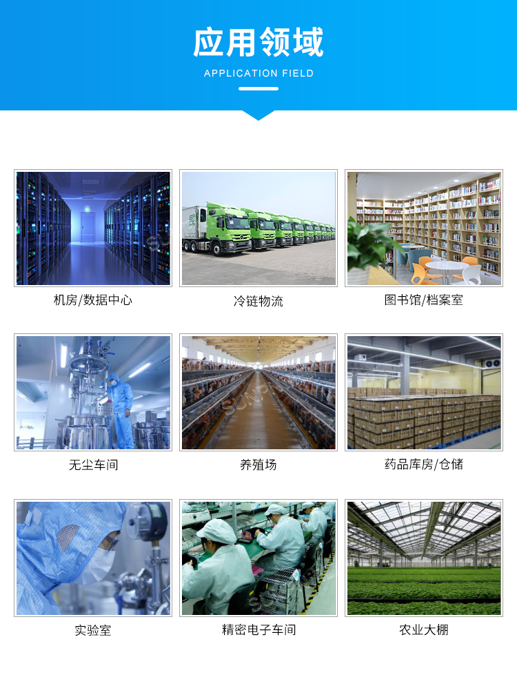 溫濕度監控系統-應用場景 溫濕度監控系統-應用場景