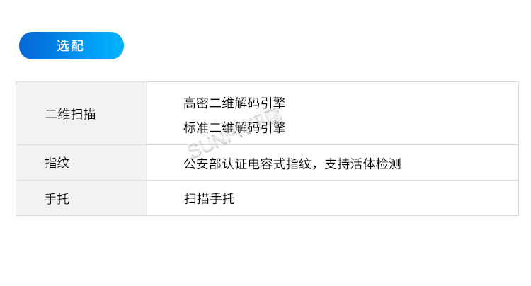 10.1英寸手持平板電腦-參數說明
