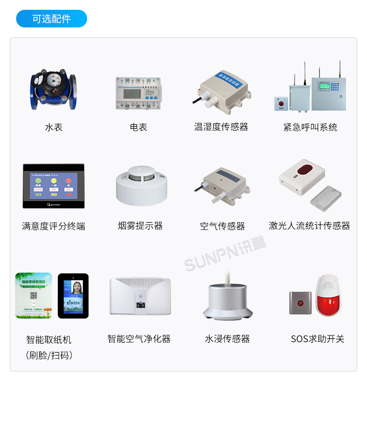智慧公廁管理系統-相關硬件
