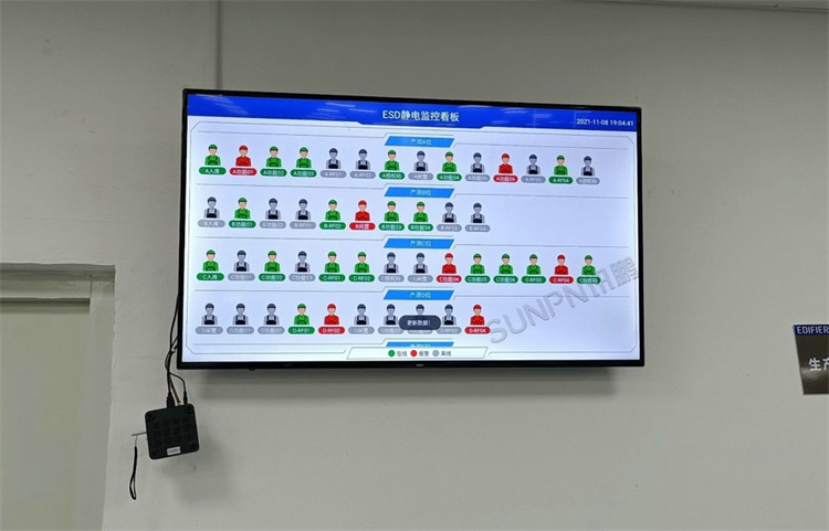 ESD防靜電監控系統-顯示端硬件
