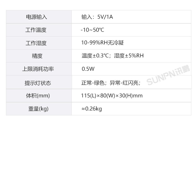 溫濕度計參數 溫濕度計參數