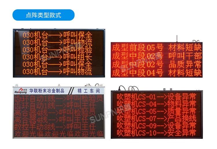 安燈看板系統(tǒng)案例參考 安燈看板系統(tǒng)案例參考