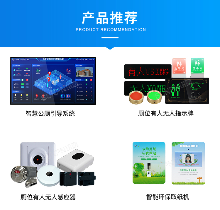 智能廁位顯示系統產品推薦