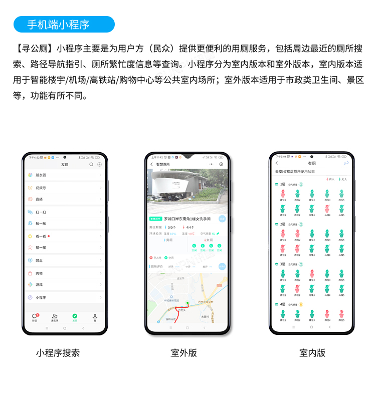 智能廁位顯示系統云平臺介紹